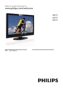 Manual Philips 201T1SB LCD Monitor