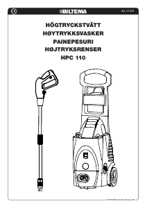 Käyttöohje Biltema HPC 110 Painepesuri