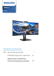 Priručnik Philips 221P3 Brilliance LCD zaslon