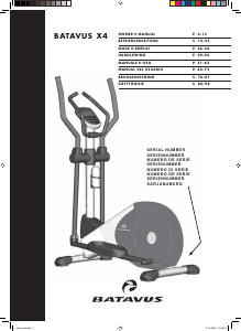 Handleiding Batavus X4 Crosstrainer