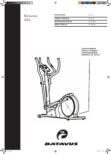 Bedienungsanleitung Batavus XR3 Crosstrainer