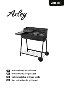 Handleiding Axley 760-010 Barbecue