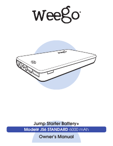 Manual Weego JS6 Standard Portable Charger