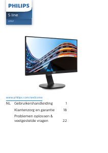 Handleiding Philips 271S7QJMB LCD monitor