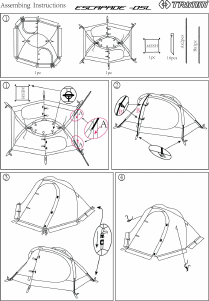 Manuale Trimm Escapade - DSL Tenda