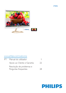 Manual Philips 276E6ADSS Monitor LCD