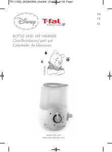 Manual Tefal TD1110Q0 Disney Bottle Warmer