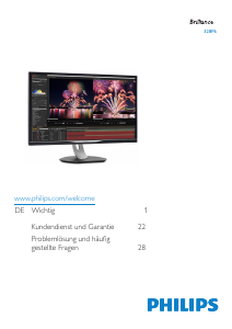 Bedienungsanleitung Philips 328P6AUBREB LCD monitor