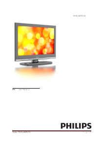Manual Philips 19HFL2807D LCD Television