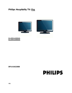 Manual de uso Philips 19HFL3330D Televisor de LCD