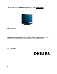 Instrukcja Philips 20HFL3330D Telewizor LCD