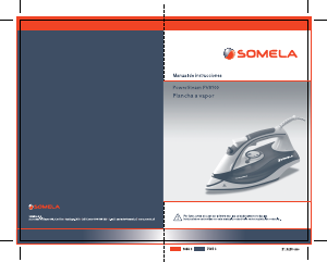 Manual de uso Somela PowerSteam PV8100 Plancha