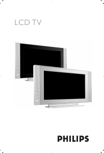 Bedienungsanleitung Philips 26PF3320 LCD fernseher
