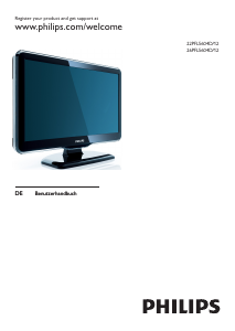 Bedienungsanleitung Philips 26PFL5604D LCD fernseher