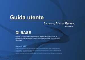 Manuale Samsung Xpress SL-M2026W Stampante