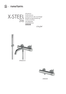 Mode d’emploi Newform 69640CX X-Steel 316 Robinet