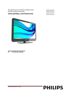Instrukcja Philips 32HFL4373D Telewizor LCD