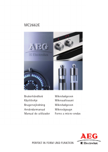 Käyttöohje AEG-Electrolux MC2662E-A Mikroaaltouuni