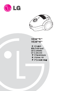 Manual LG VC38141N Vacuum Cleaner