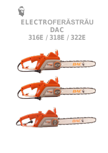 Priručnik DAC 318E Motorna pila