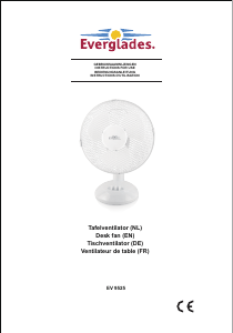 Mode d’emploi Everglades EV 9525 Ventilateur