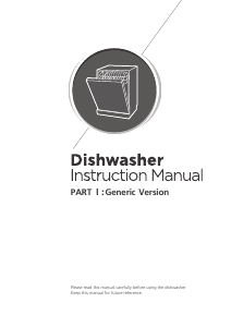 Manual Hisense HS620D10WUK Dishwasher