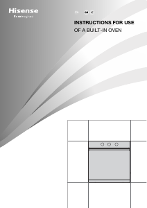 Manual Hisense BI61111AXUK Oven