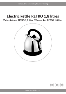 Manual Rusta 9020-1109 Kettle