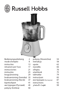 Bruksanvisning Russell Hobbs 19005-56 Matberedare