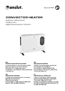 Manual Anslut 017-414 Heater