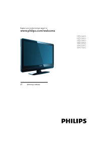 Vadovas Philips 32PFL3614 Skystakristalis televizorius