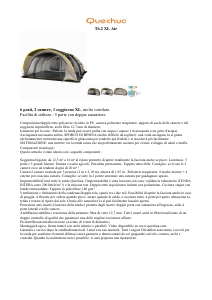 Manuale Quechua T6.2 XL Air Tenda