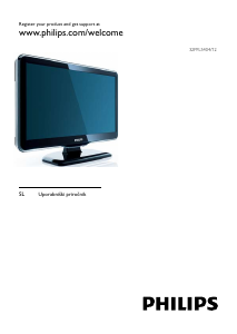 Priročnik Philips 32PFL5404 LCD-televizor