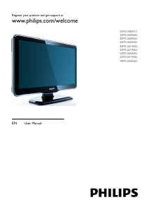 Manual Philips 32PFL5404 LCD Television