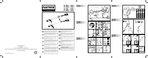 Bruksanvisning Partner B 321 Grästrimmer