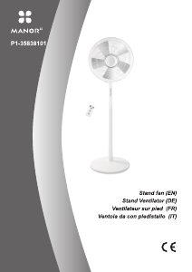 Mode d’emploi Manor P1-35838101 Ventilateur