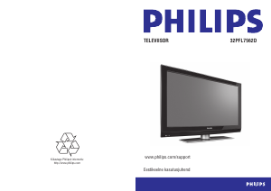 Kasutusjuhend Philips 32PFL7562D LCD-teler