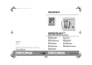 Handleiding SilverCrest SKM 600 B2 Standmixer