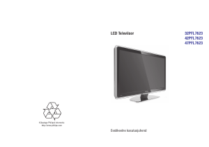 Kasutusjuhend Philips 32PFL7623D LCD-teler