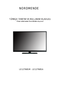 Kullanım kılavuzu Nordmende LE127N8SM LED televizyon