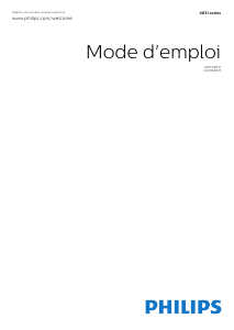 Mode d’emploi Philips 24PHS4031 Téléviseur LED