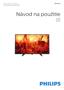 Návod Philips 32PFK4101 LED televízor