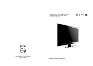 Kasutusjuhend Philips 42PFL7423H LCD-teler