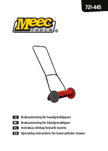 Bruksanvisning Meec Tools 721-445 Gräsklippare