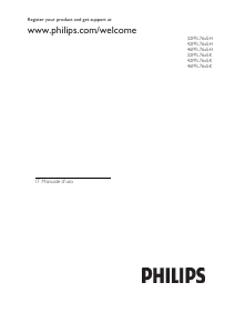 Manuale Philips 42PFL7675H LCD televisore