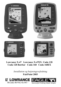 Brugsanvisning Lowrance X-47 Ekkolod