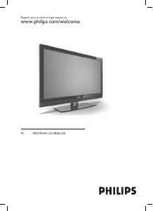Instrukcja Philips 42PFL7772D Telewizor LCD