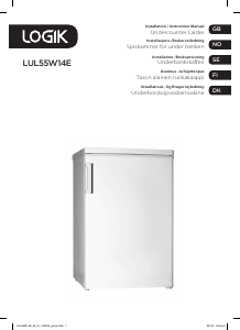 Brugsanvisning Logik LUL55W14E Køleskab