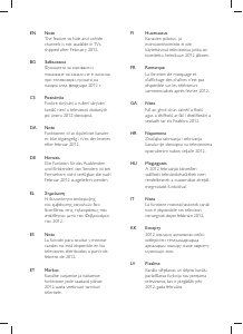 Manuale Philips 32PFL4606H LED televisore