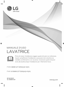 Manuale LG FH296QDA3 Lavatrice